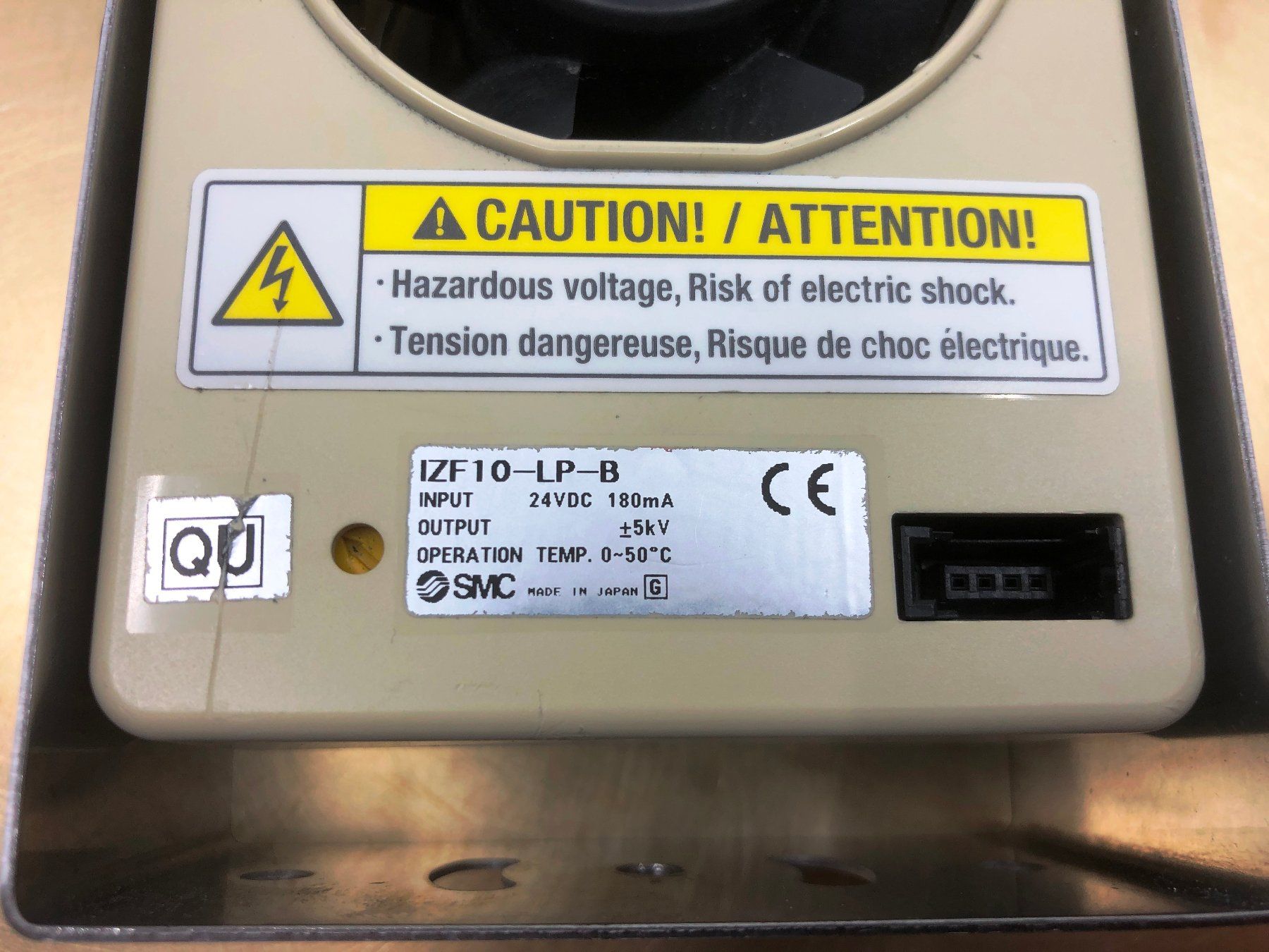 Componenti elettronici: SMC Ionizer IZF10-LP-B – Usato da Laufenburg venduto da Sirluger 5