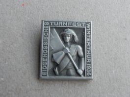 Abzeichen Eidg. Turnfest Sport Winterthur ZH 1936 Aluminium