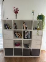 Kallax Shelf Unit White with Drawers and Storage Boxes