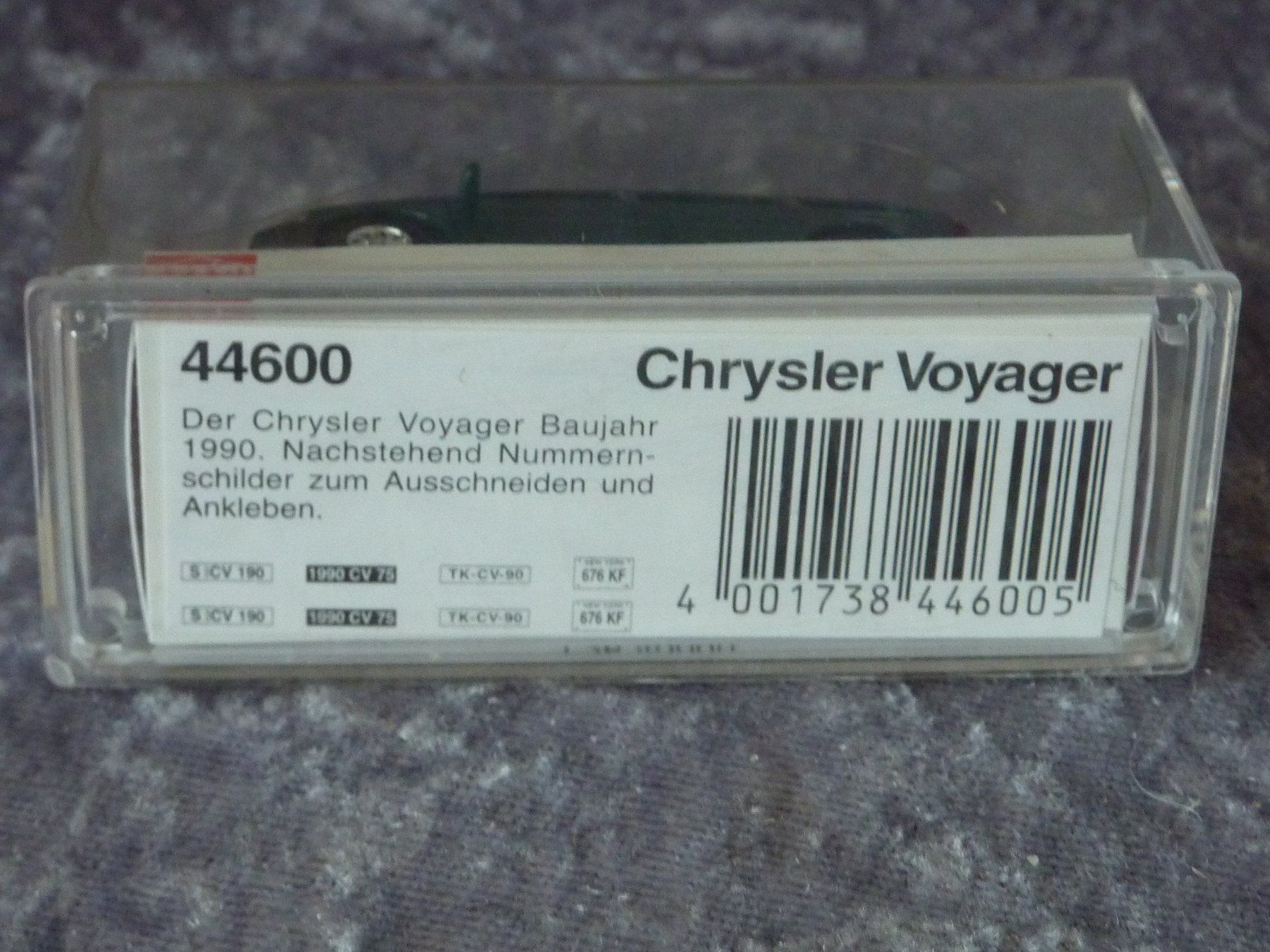 Busch Voitures modèles: Chrysler Voyager 1:87 – Neuf avec emballage d'origine à Dürrenäsch par Cobra1ch 4