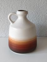 Beit Hayotzer Vase Keramik weiss braun mit Henkel aus Israel