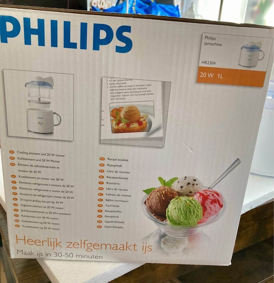 Philips Appareils de cuisine: Philips Eismaschine / Glacemaschine – D'occasion à Rudolfstetten par Stellina1975 4