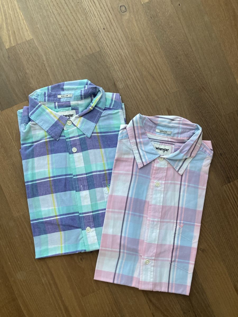 Camicie: 2 Hemden Wrangler Gr. M – Usato da Luzern venduto da Aldabema