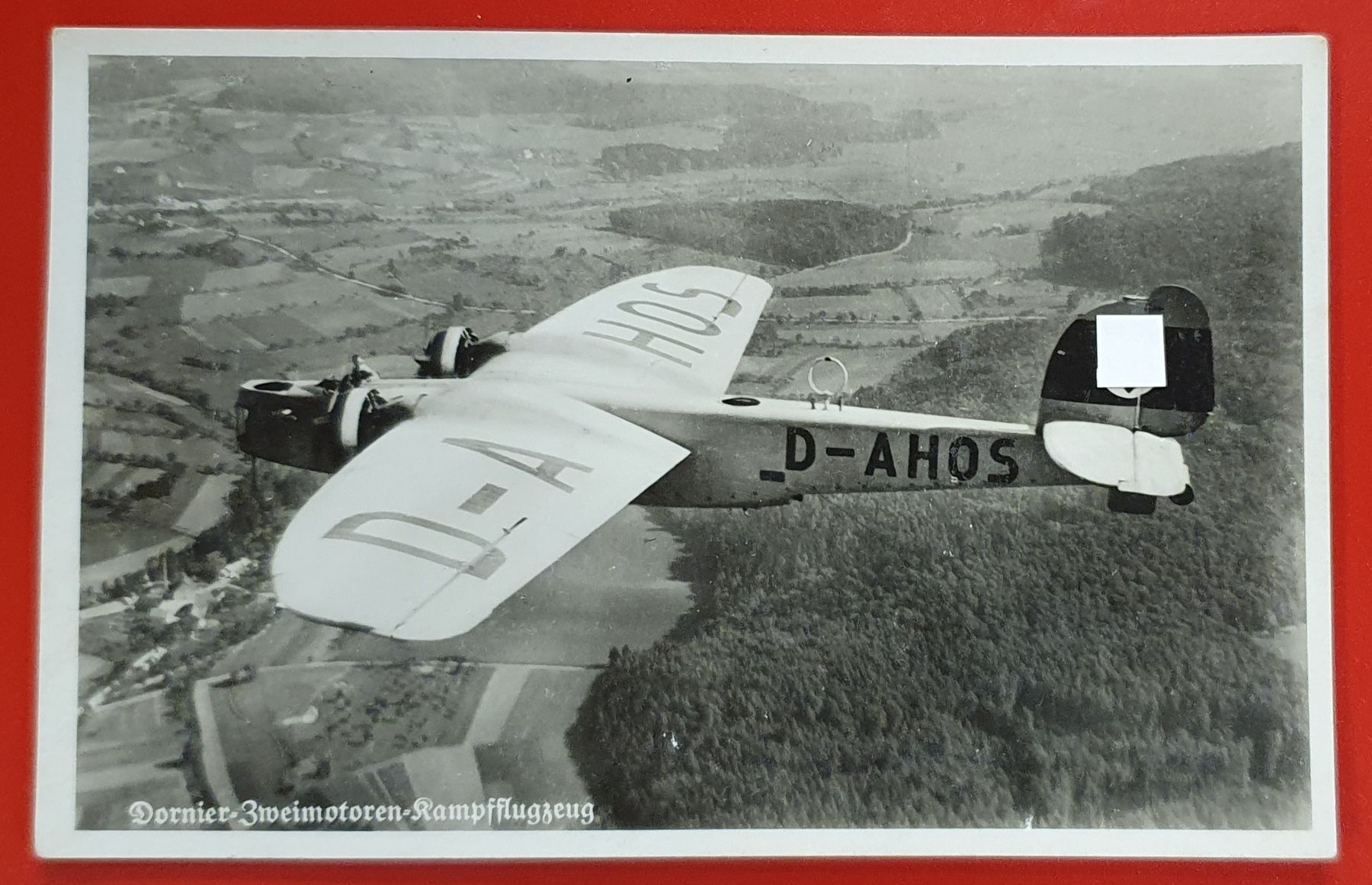 Ansichtskarten: Dornier Zweimotoren - Kampfflugzeug – Gebraucht aus Kreuzlingen von Rschweiz1