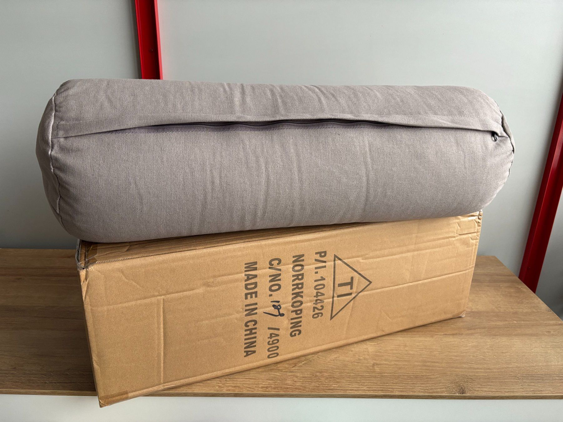 Cuscini: Casall Yoga Bolster, hellgrau - NEU – Nuovo e nell'imballaggio originale da Bern venduto da lolapennt 3