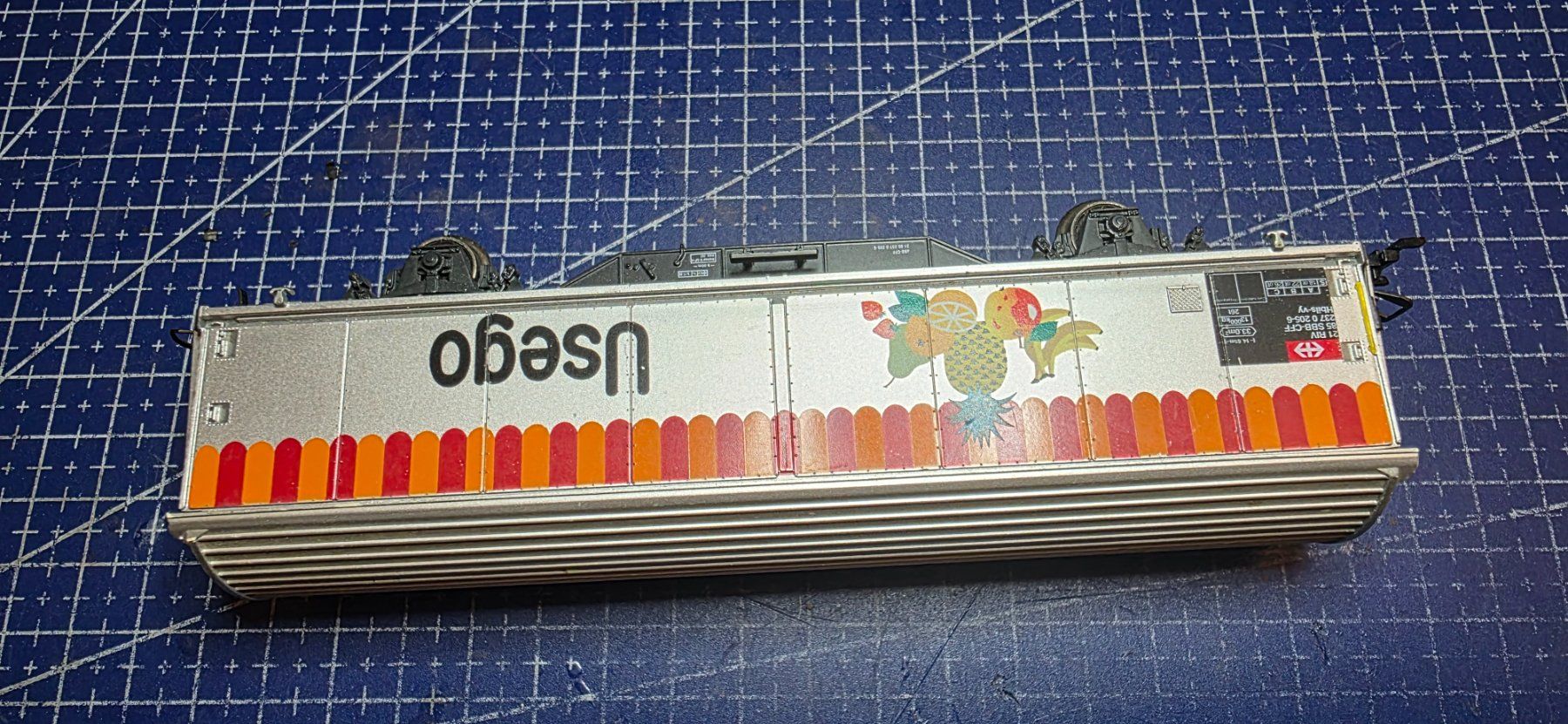 Märklin Modellini di ferrovie: Märklin SBB güterwagen Usego HO/AC – Usato da Hochfelden venduto da Danizh0 2