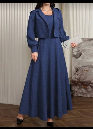 Elegante Modest Kleid von Shein