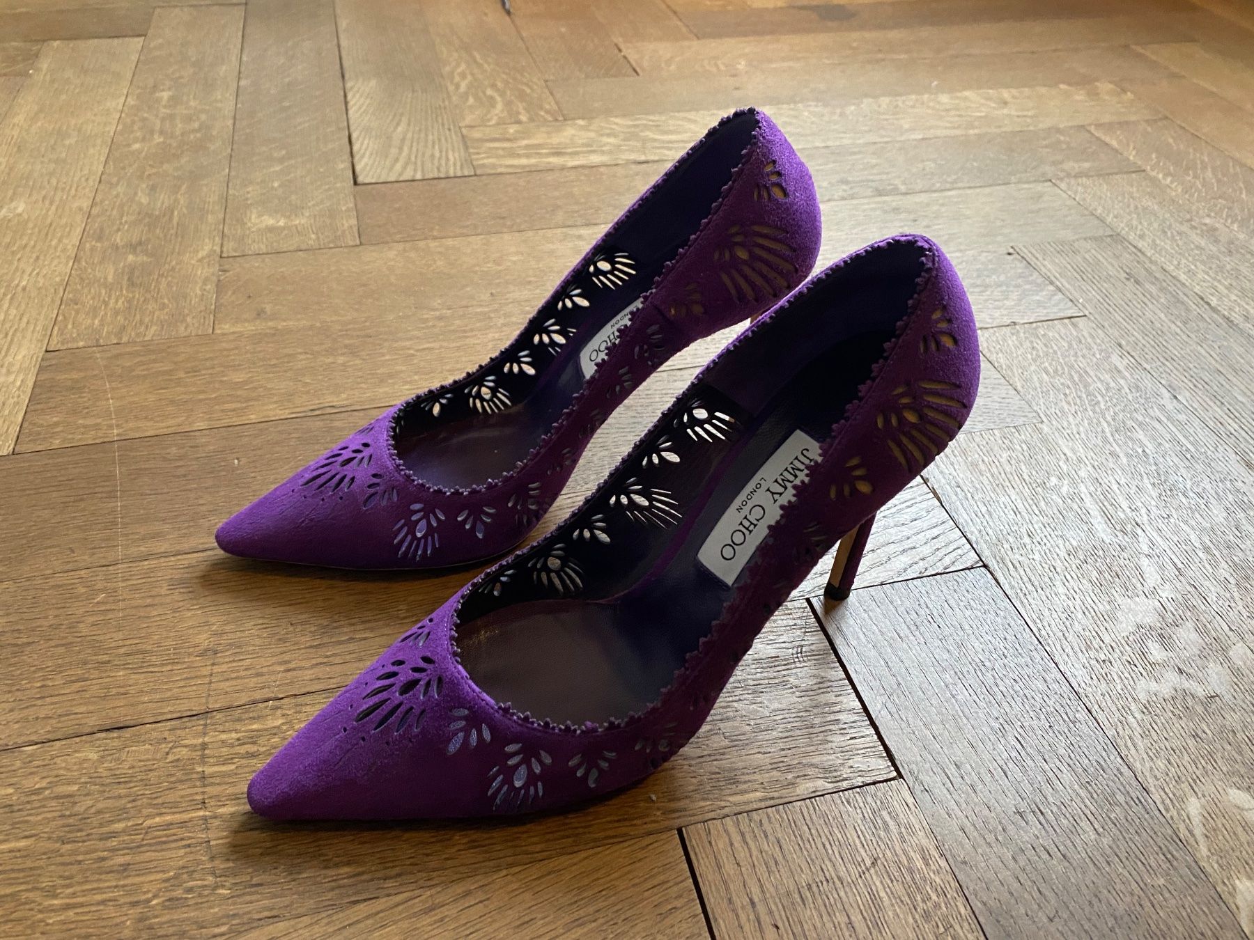 Jimmy Choo Scarpe da donna: Jimmy Choo Pumps Violett – Nuovo (secondo la descrizione) da Zürich venduto da aMortensen