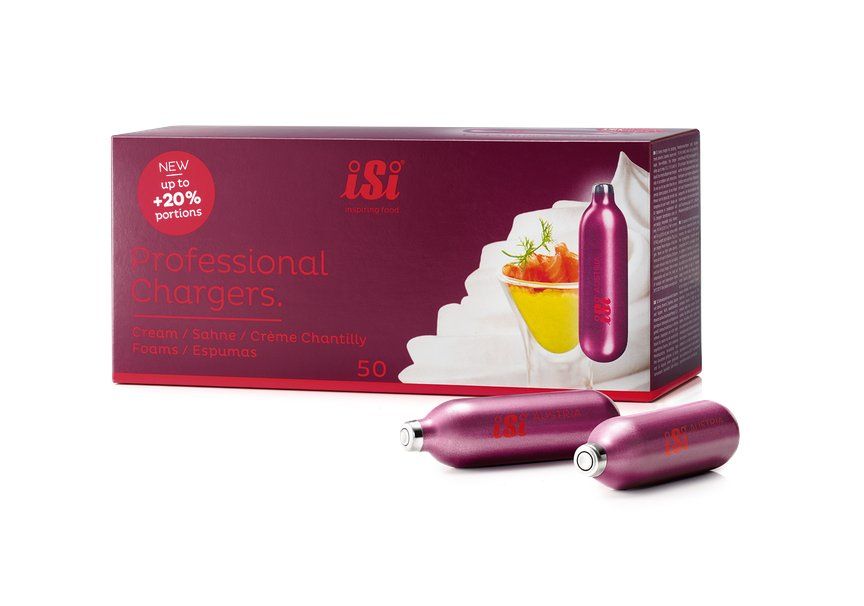 Elettrodomestici da cucina: iSi Whipper Kapseln 50 Stück – Nuovo e nell'imballaggio originale da Bellach venduto da Kisag_AG