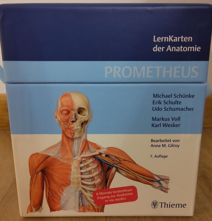 Prometheus Lernkarten der Anatomie, 7. Auflage (Neu (gemäss ...