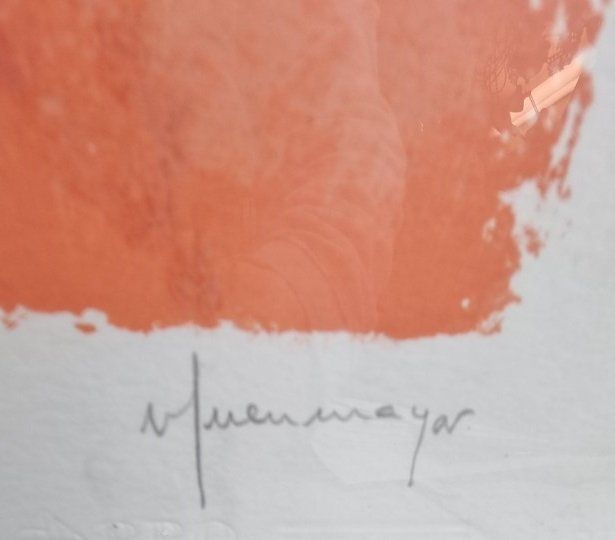 Grafiken & Lithographien: V. Fuenmayor Seregrafie Lithografie  Spanien – Gebraucht aus Flums von Flumsantik 2