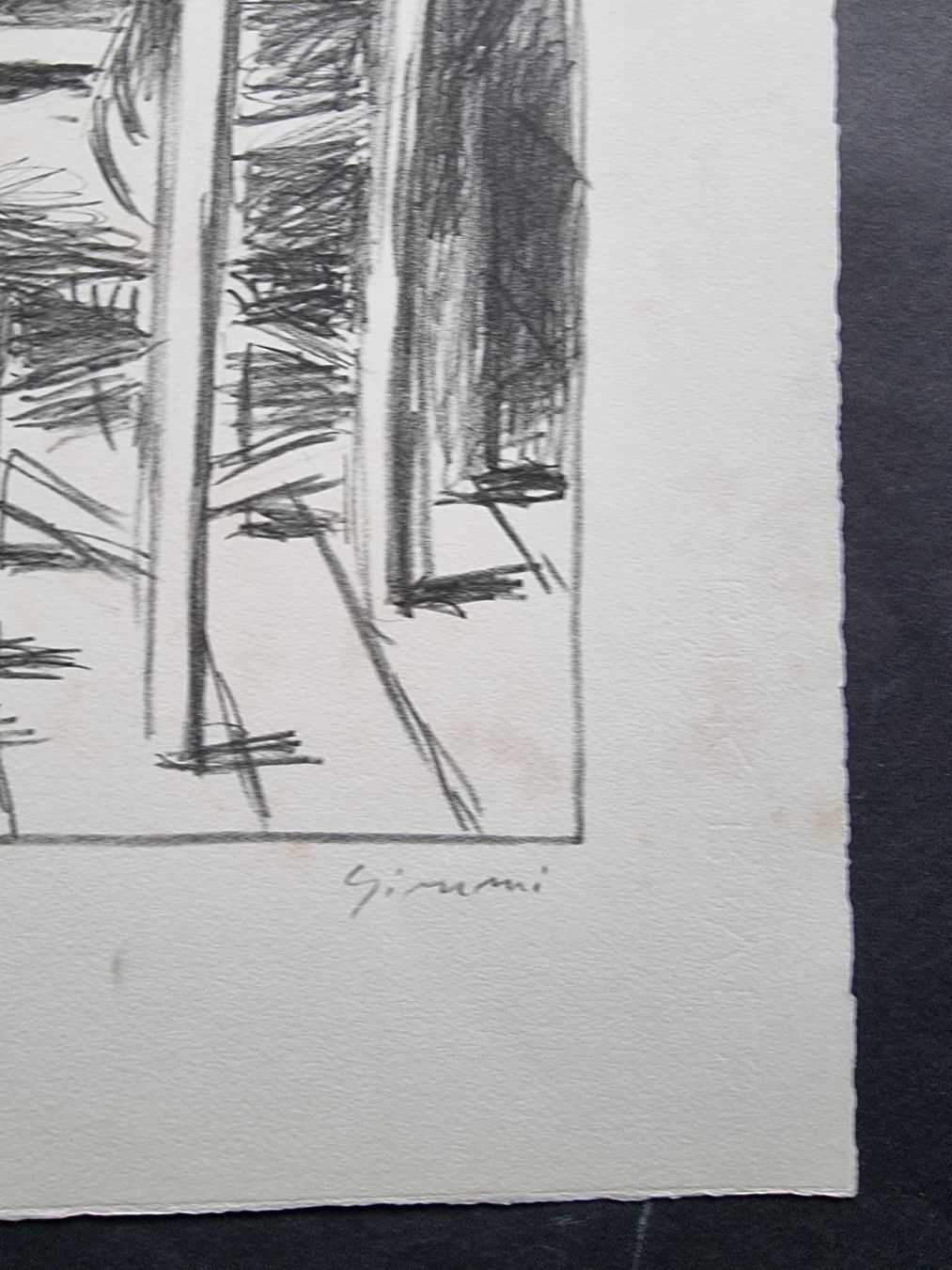 Grafica & Litografie: WILHELM GIMMI LITHOGRAPHIE SIGNIERT NUMMERIERT – Usato da Gersau venduto da kunst-online 4