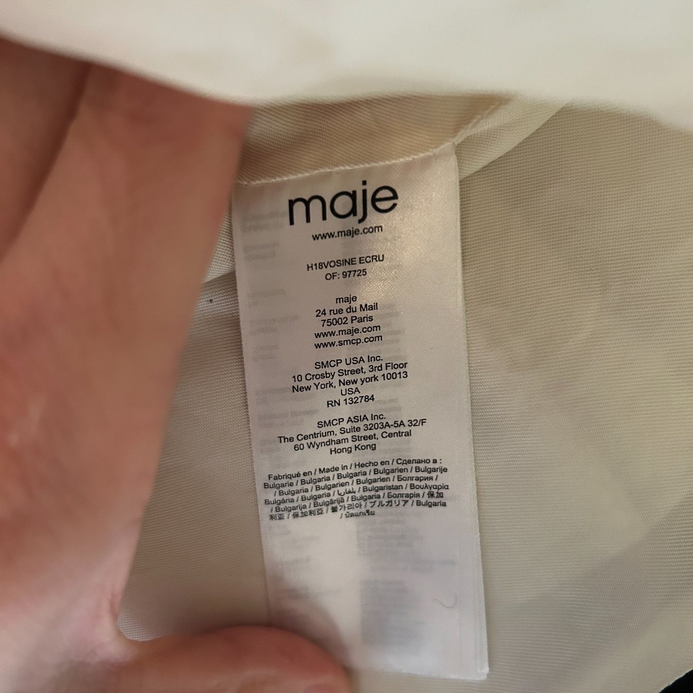 Maje Giacche: Maje Jacke Wolle Blouson, Gr. 36 – Usato da Zürich venduto da bombvoyage 3