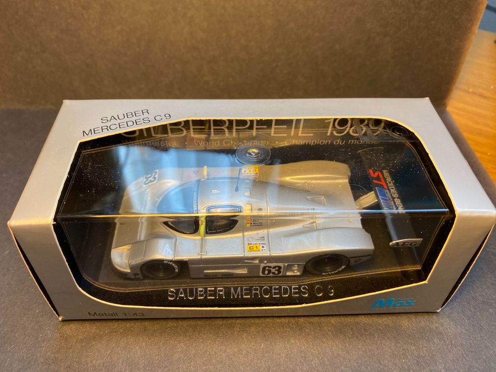 HPI-RACING HPI0992 Masstab: 1/43 | SAUBER MERCEDES BENZ C9 N 61 62 63 LE MANS 1989 (63 WINNER