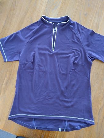 Velo-Trikot Damen Gr. 40 von Vaude violett/blau