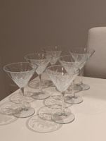 6 Martini Cocktail Gläser