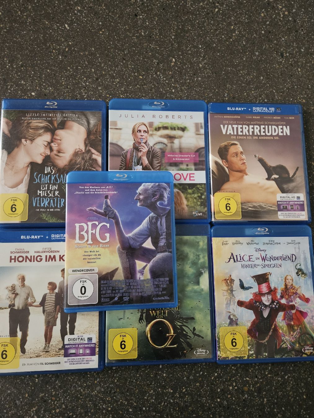 Tutti i DVDs: Blu-ray Filme Konvolut 7 Stk  – Usato da Anwil venduto da tamoos