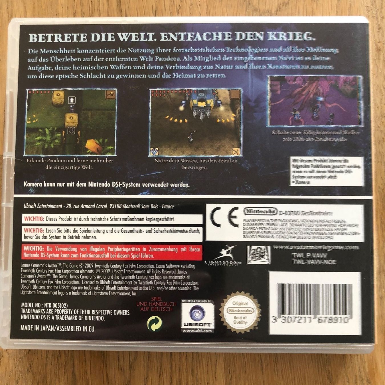 Spiele: Avatar für Nintendo DS – Gebraucht aus Kestenholz von Mad18 1