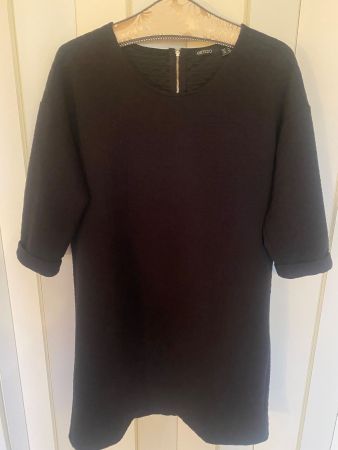 Kleid, schwarz, Gr. L