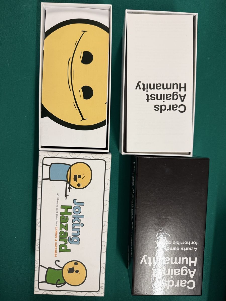 Giochi: Cards Against Humanity + Joking Hazard – Nuovo (secondo la descrizione) da Wavre venduto da bra_gl96 1