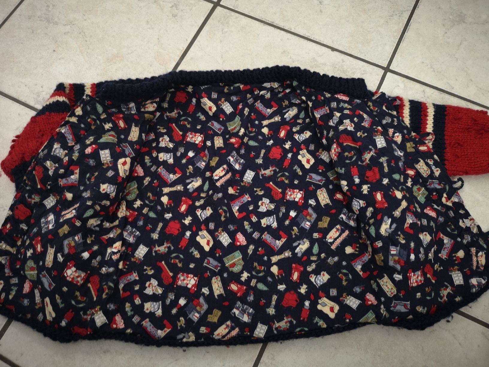 Giacche & Cappotti: Strickjacke Handarbeit gr. 86-92 – Usato da Sevelen venduto da gsandax 5