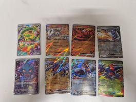 Pokémon Cards Lot (8) Koreanisch (KR): Alt Arts + EX-Karten