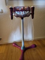 Karaoke Mikrofonständer Frozen Kinder lila