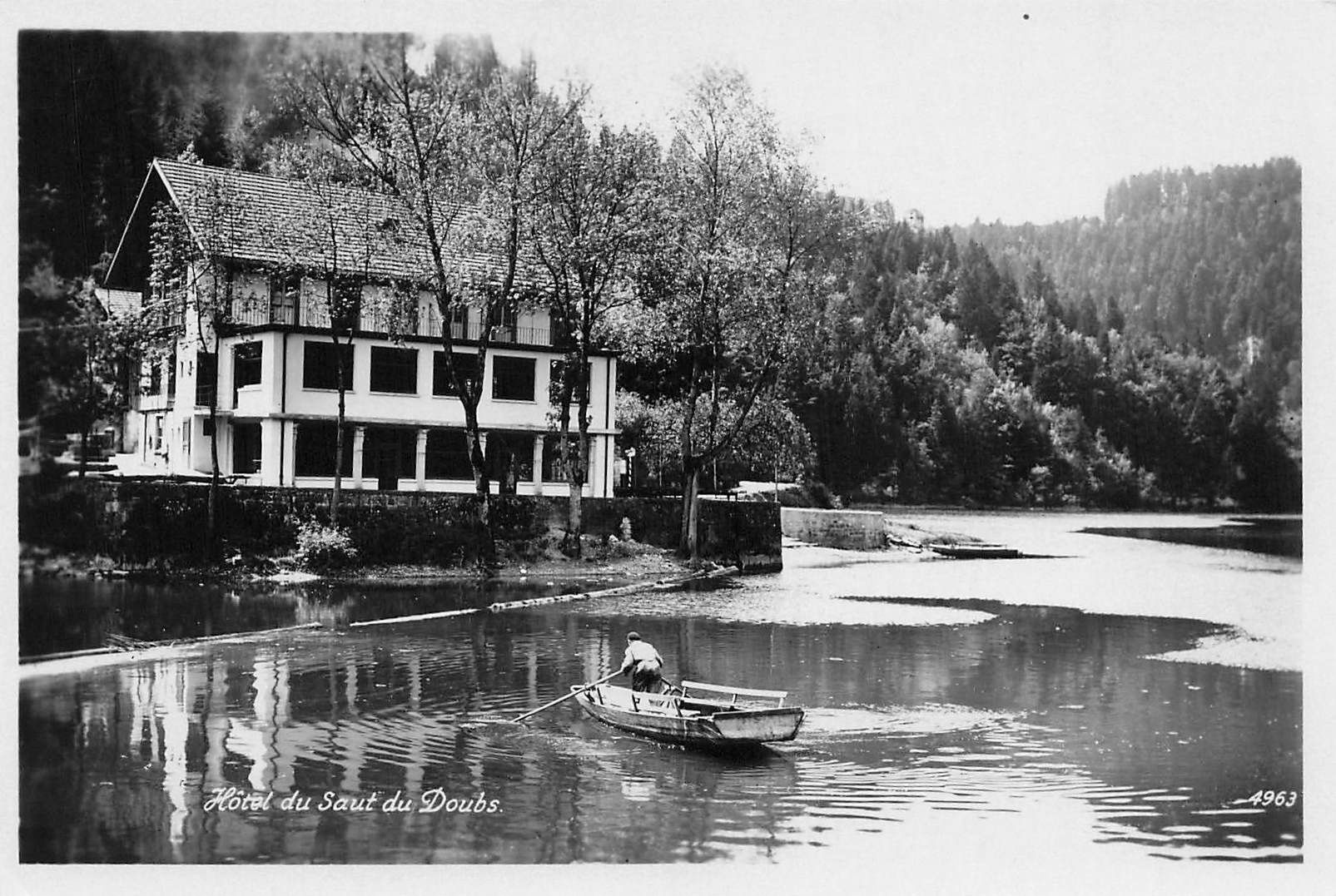 Cartoline postali: Hotel du saut du Doubs – Usato da Biasca venduto da Blenio71