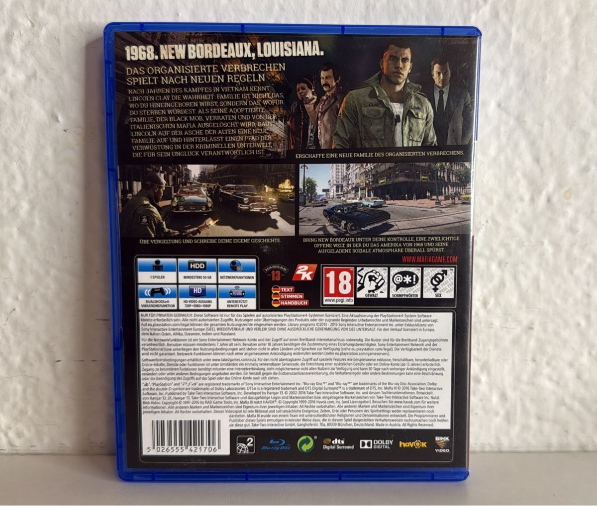 Sony Giochi: Mafia III - PS4/PS5 Game – Usato da Ehrendingen venduto da bubulence 1