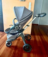 Poussette Stokke Xplory Gris, Kit Complet