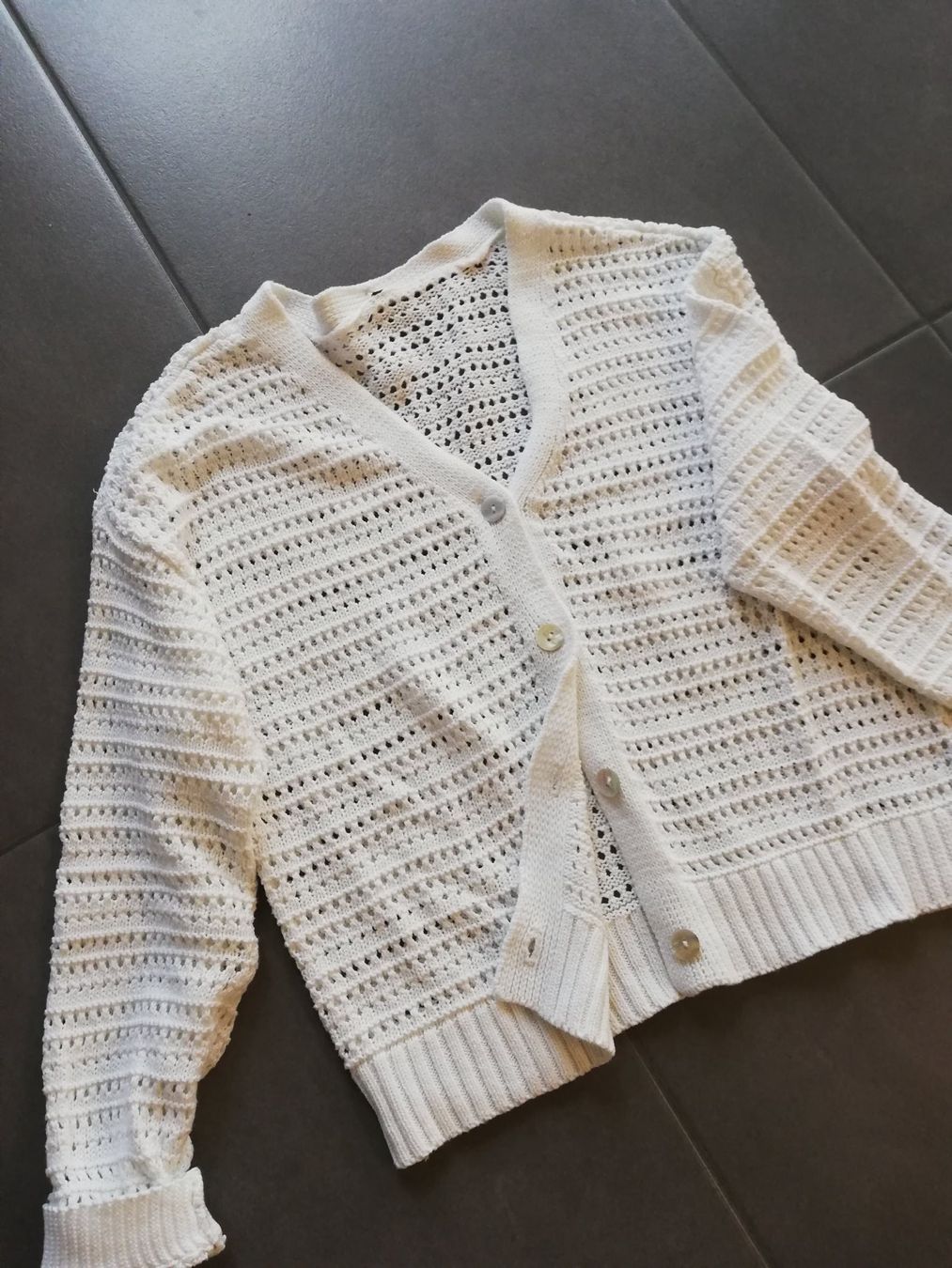 Giacche: Strickjacke Neu Gr 36 weiss – Nuovo (secondo la descrizione) da Untersiggenthal venduto da Marlen59 1