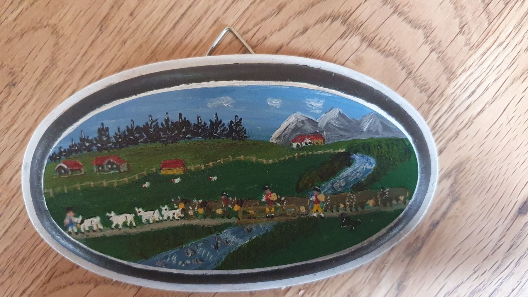 Gemälde: Kleines Appenzeller Alpaufzug  Bild – Gebraucht aus Flawil von Naphtali 7