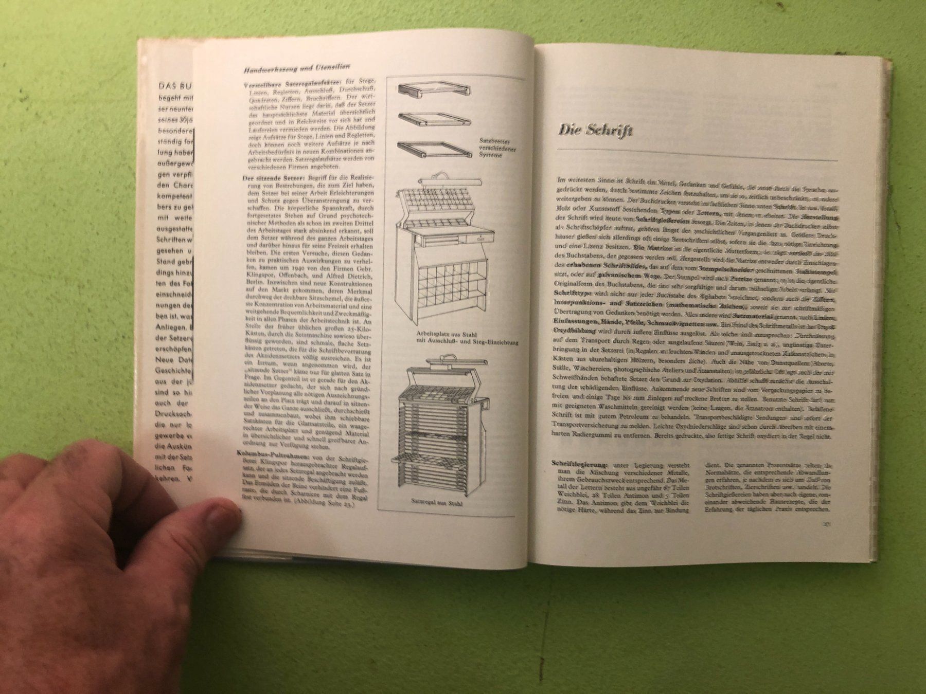 Libri: Fritz Genzmer: Das Buch des Setzers – Usato da Zürich venduto da allp 4