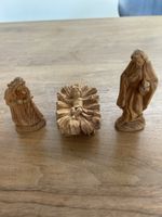 Krippenfiguren Holz Set 3-teilig neuwertig