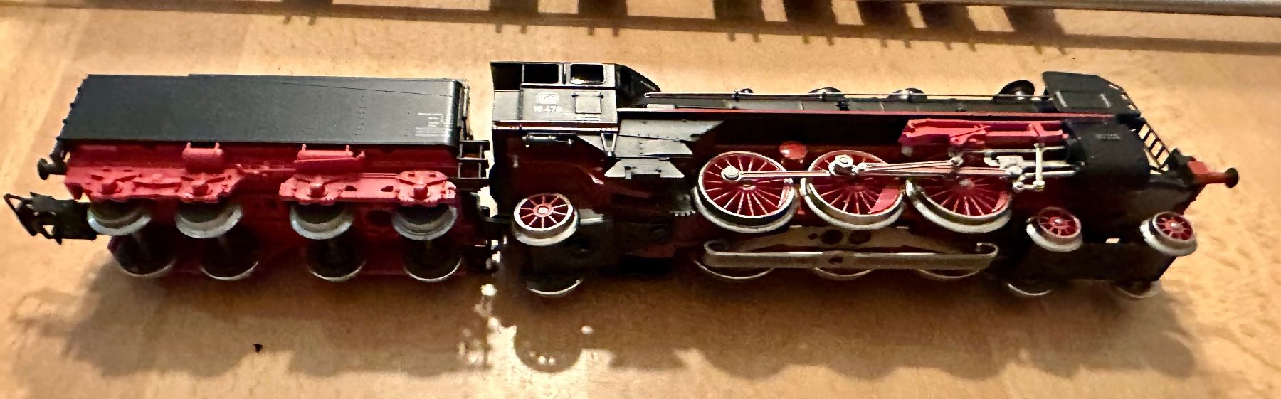 Märklin Modellini di ferrovie: Märklin 3091 DB Dampflok AC Analog – Usato da Oftringen venduto da ib.85 6
