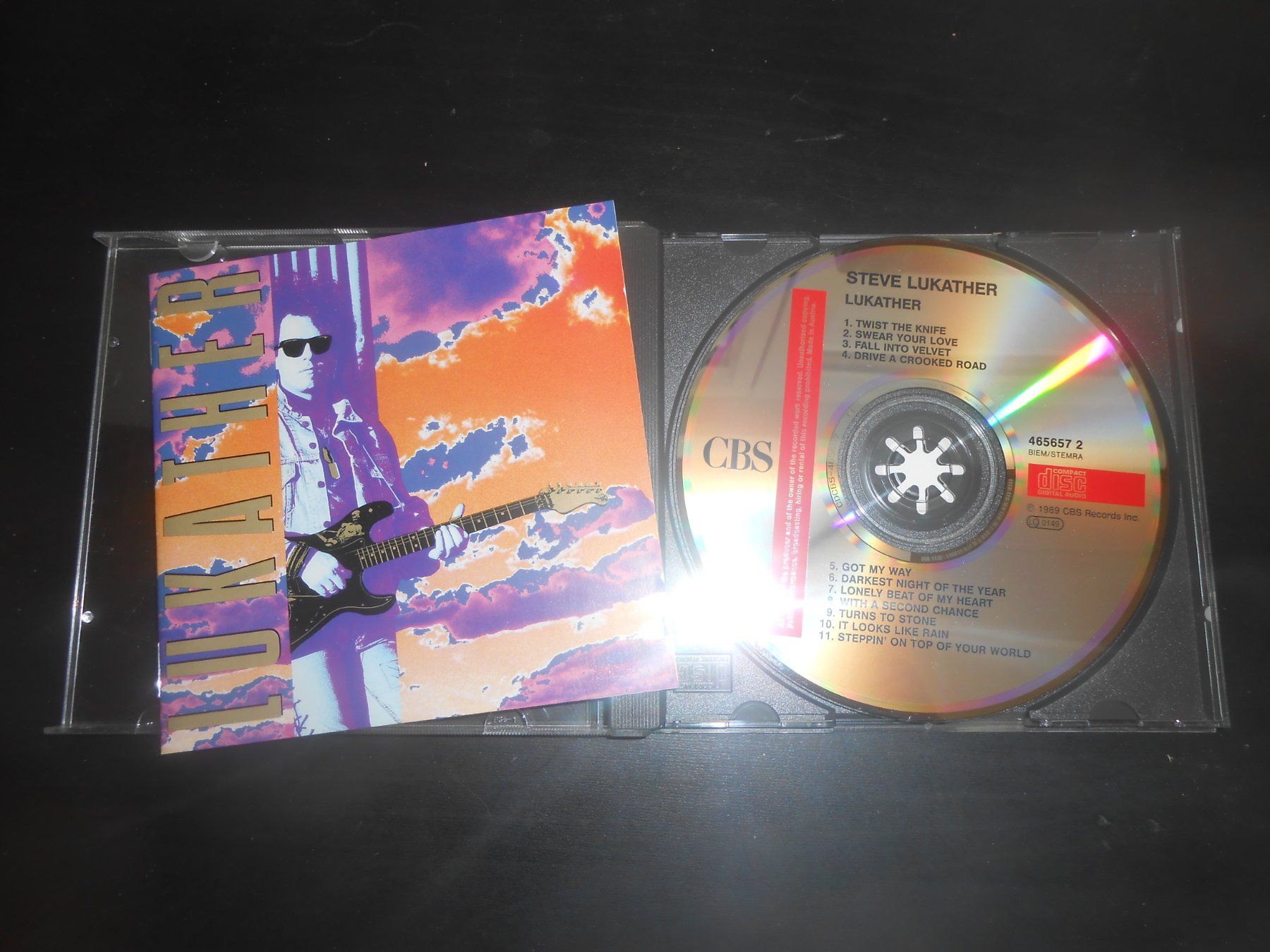 CD: Steve Lukather – Lukather / 1989 – Usato da Aarberg venduto da witchhunter01