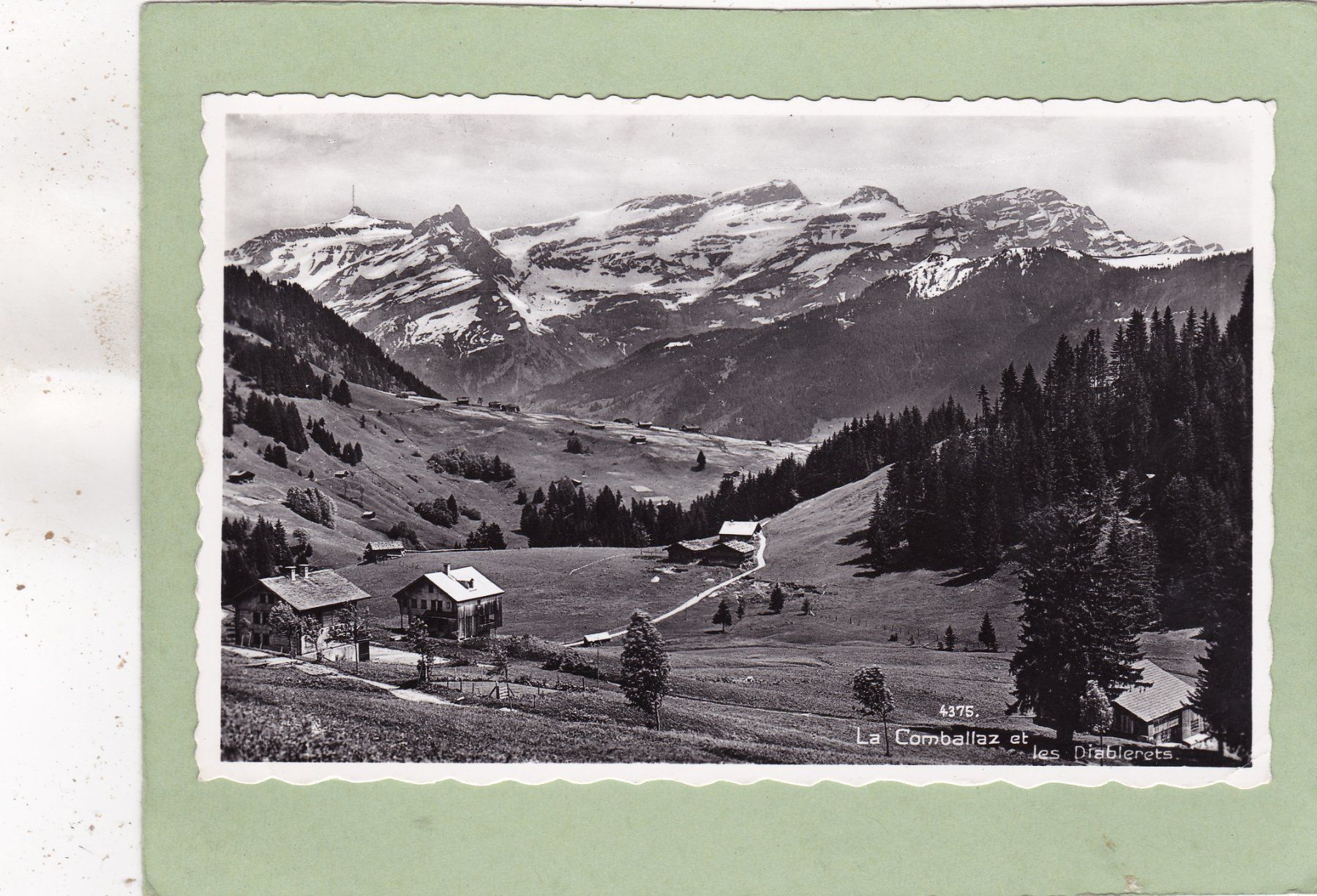 Ansichtskarten: La Comballaz et les Diablerets – Gebraucht aus Herisau von Lisegrat2008