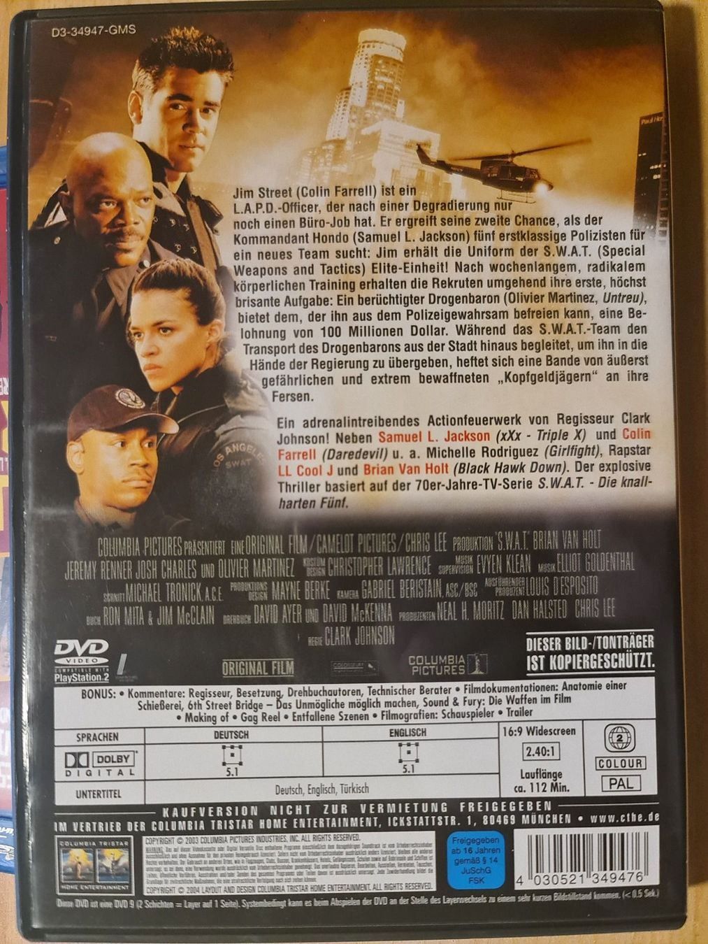 Alle DVDs: S.W.A.T. Die Spezialeinheit – Gebraucht aus Dintikon von Vexi 1