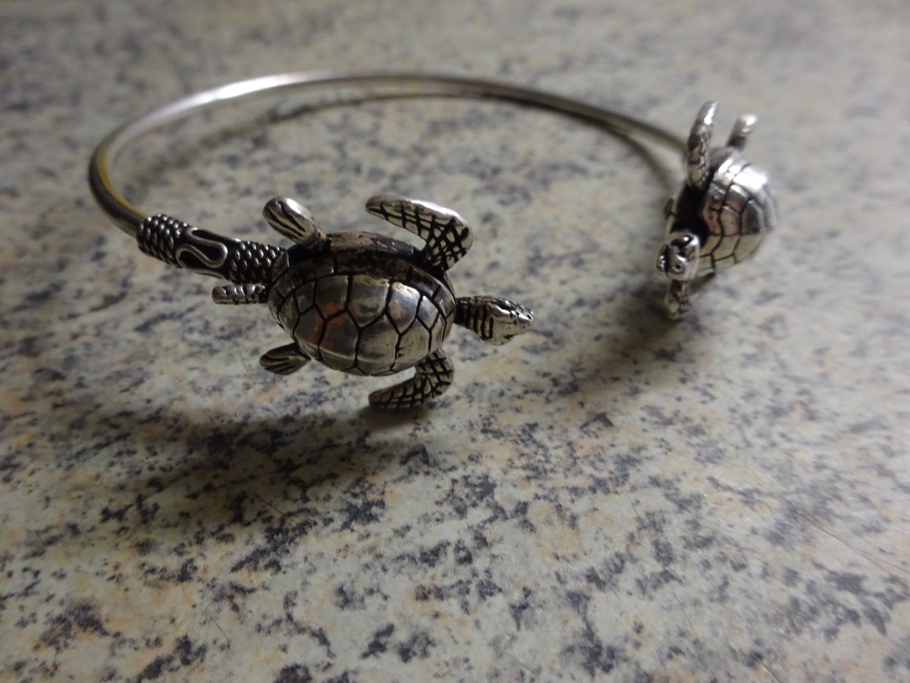 Bracciali & Braccialetti: Schildkröte Armreif / 925 Silber – Usato da Esslingen venduto da FetteSchnecke 3