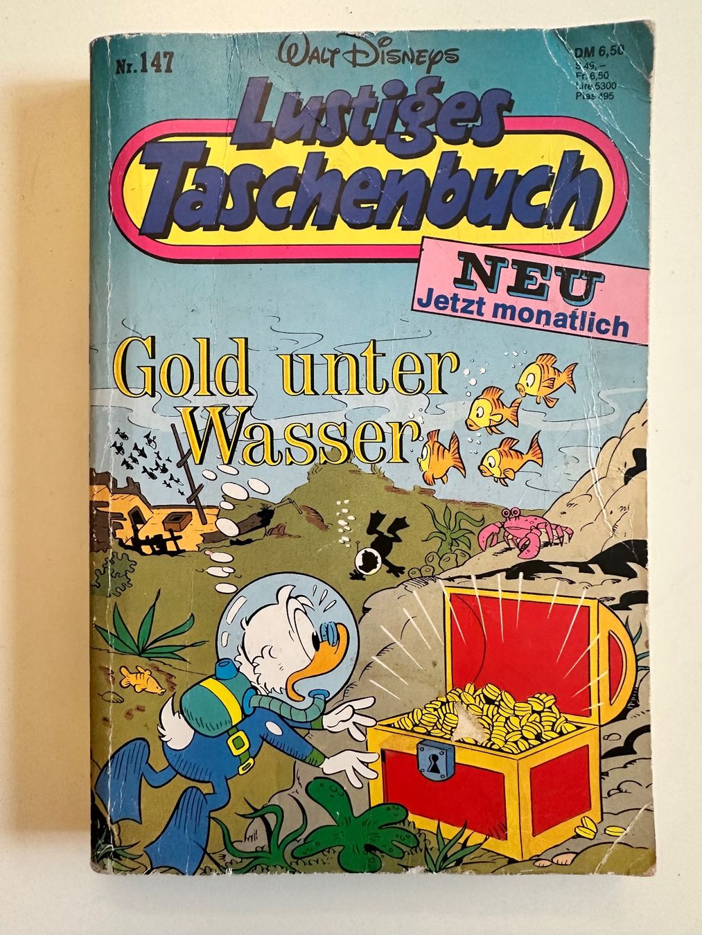 Fumetti: LTB LUSTIGES TASCHENBUCH 147 – Usato da Münsingen venduto da Ganjam