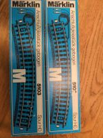 2x Märklin 5103 Spur HO Anschlussgleisstuck gebogen