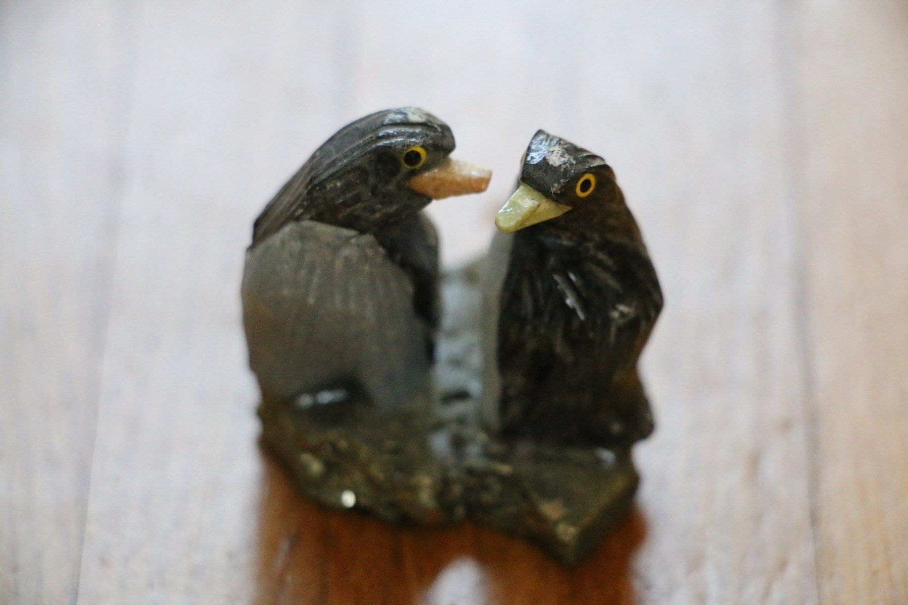Minerali & Pietre curative: zwei echt Kristall Pinguine – Nuovo (secondo la descrizione) da Luzern venduto da Simona15 1
