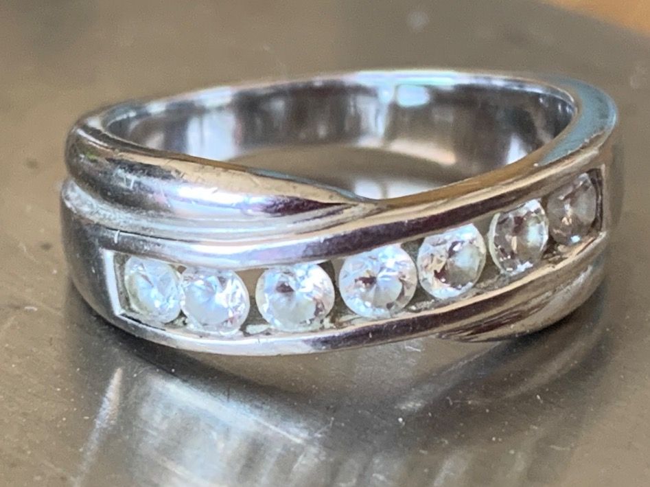 Anelli: Silberring 7 stones classico – Usato da Laufen venduto da belleskulptur 7
