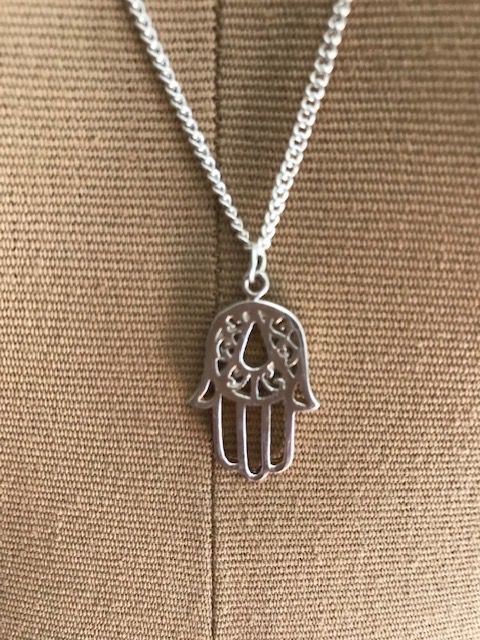 Catenine: Silberkette, Fatima Hand Kette, Silber 925 – Usato da Hindelbank venduto da vey_t 2