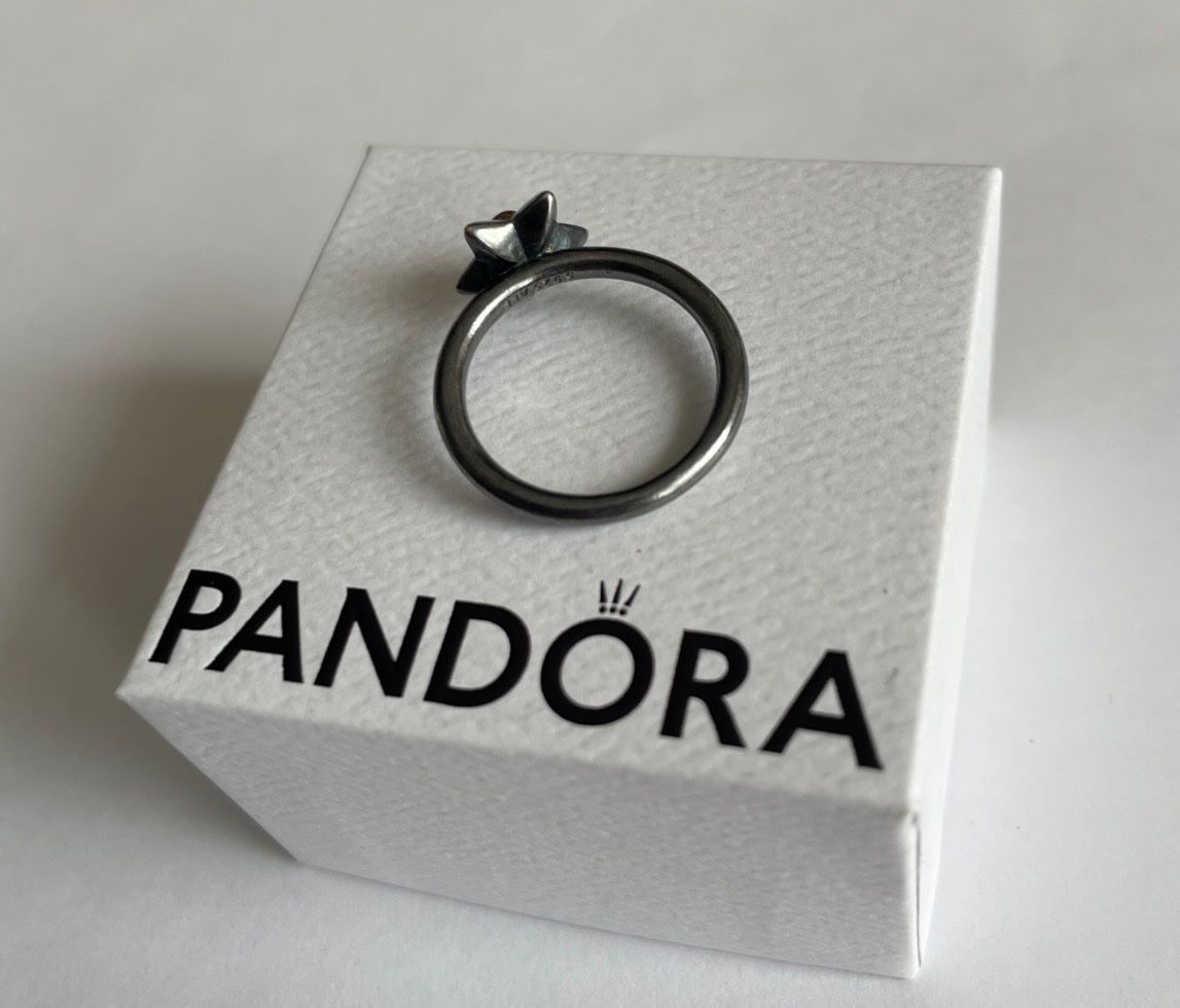 Pandora Anelli: Original Pandora Ring Bicolor 14k Gold Diamant – Nuovo e nell'imballaggio originale da Rüfenacht BE venduto da Milena_1 4