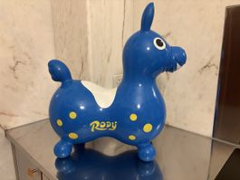 Hüpfpferd Rody JAKO-O blau, Guter Zustand