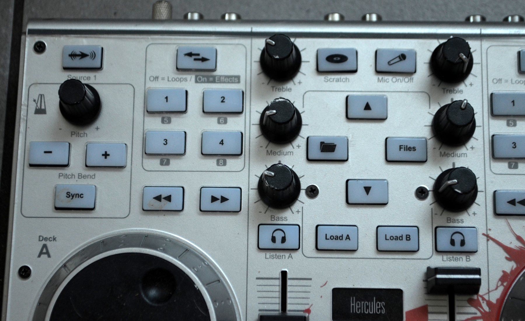 Hercules Console di mixaggio: Hercules DJ Console MK4 – Usato da Collonges venduto da arashee 2