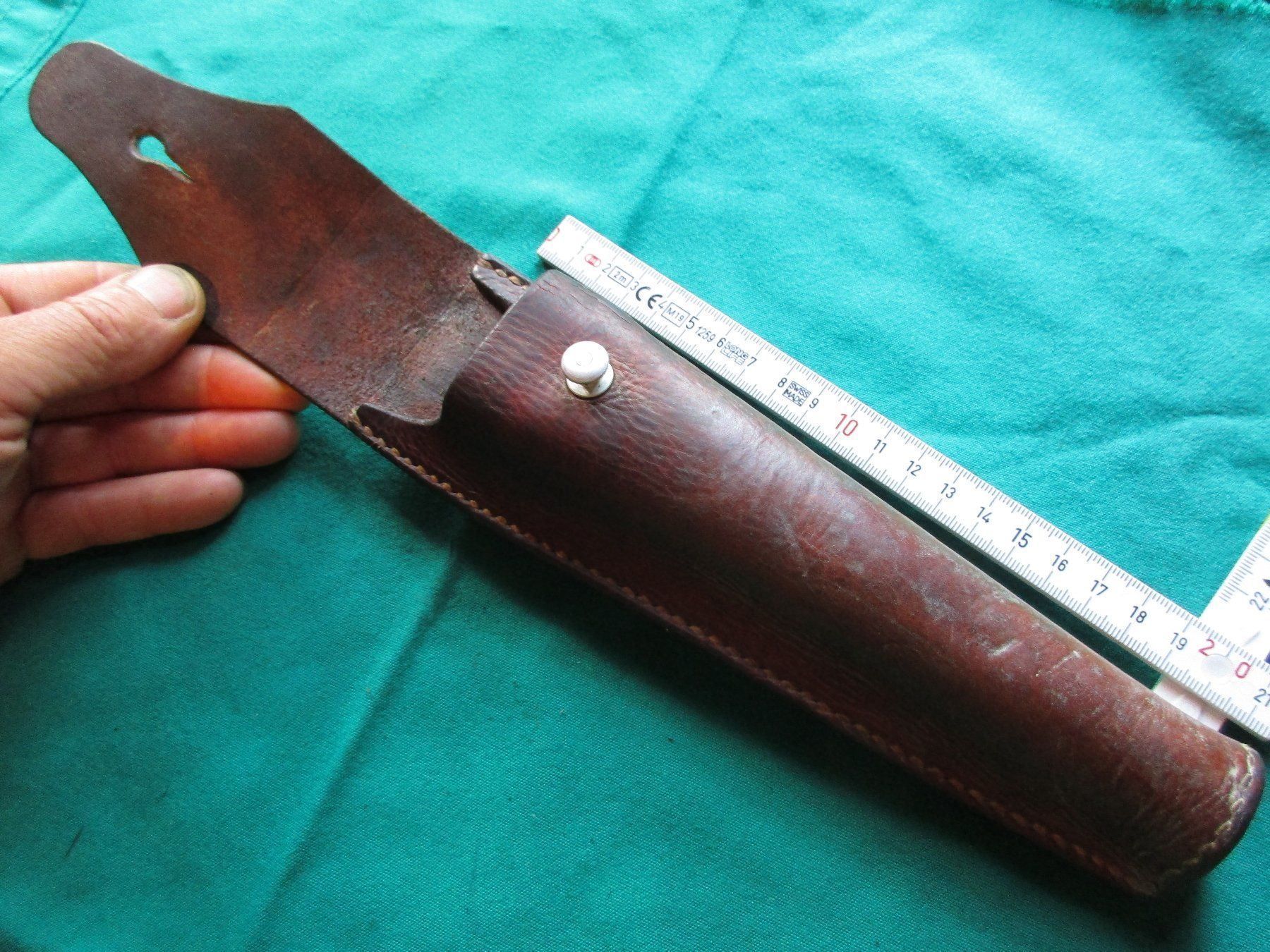 Schweizer Armee Armi bianche: Futteral zu Schiessbecher K31, 1954 – Usato da Bowil venduto da vifi01 3