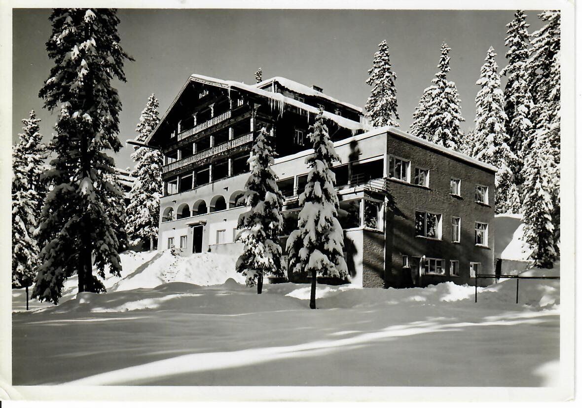 Cartoline postali: Privathotel Solsilva Arosa 1955 – Usato da Hochdorf venduto da Ziegel-16