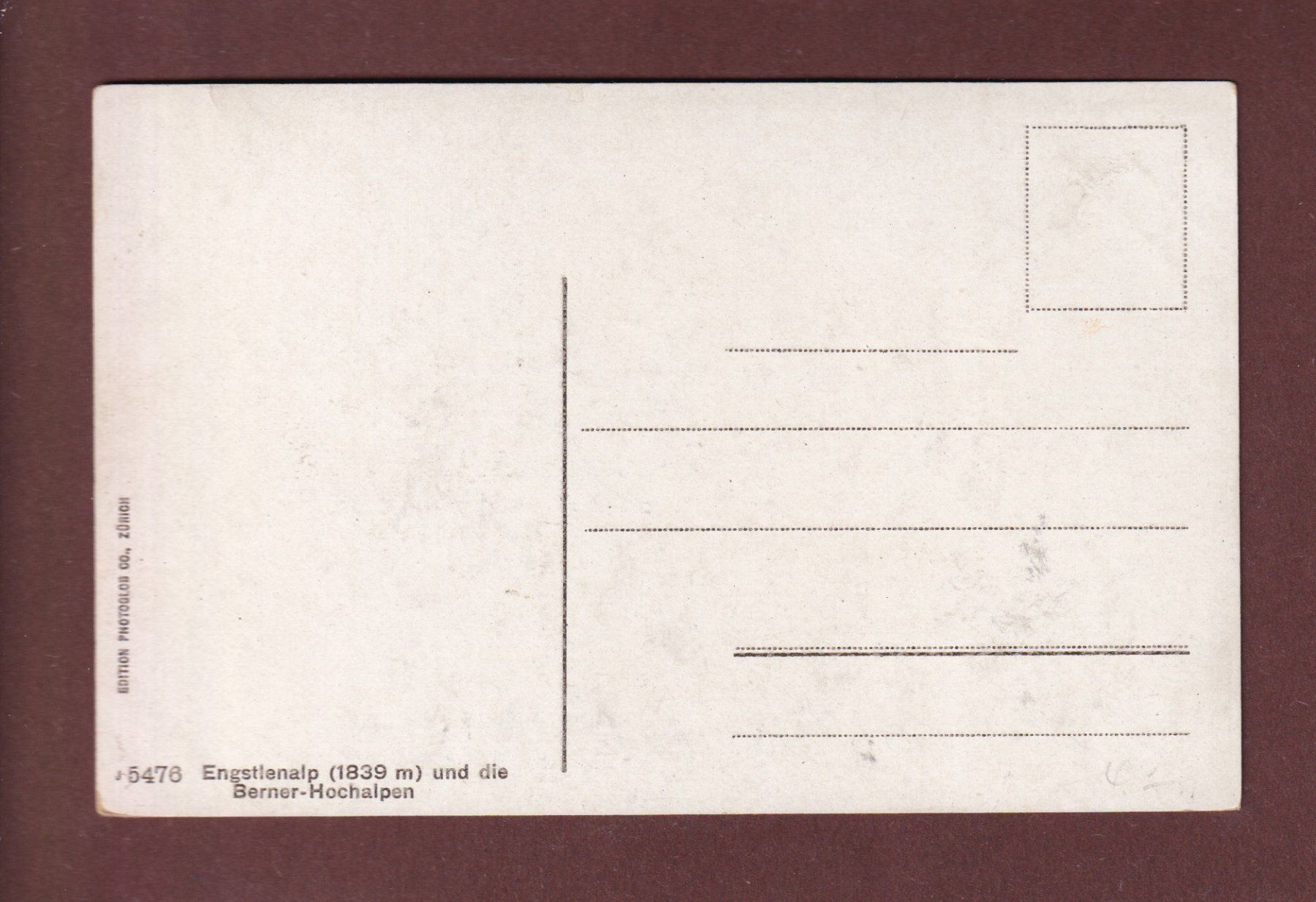 Cartoline postali: ENGSTLENALP - Berner-Hochalpen – Usato da Pully venduto da nicecards-shop 1
